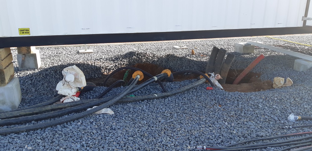 20KV Cable Installation in Progress